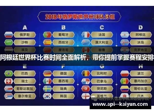 阿根廷世界杯比赛时间全面解析,带你提前掌握赛程安排 阿根廷世界杯比赛时间全面解析,带你提前掌握赛程安排
